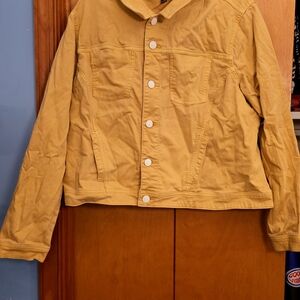 Yellow Denim Jacket